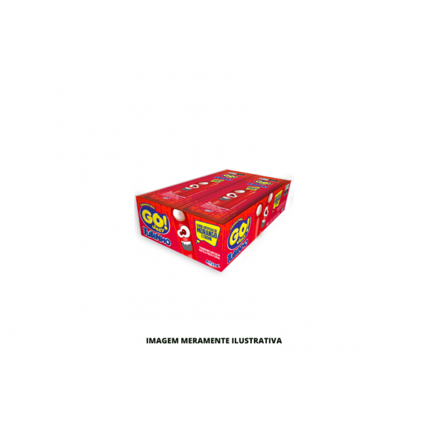 BALA - RICLAN - 15g GEL TUBINHO GO JELLY MORANGO - DP12